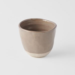 Lopsided Tea Mug 200ml - Kinoko Mushroom Grey - Image 2