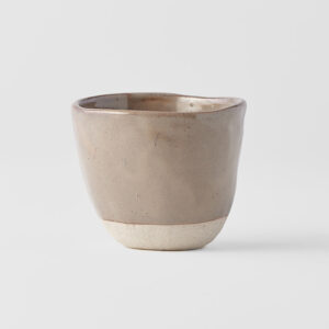 Lopsided Tea Mug 200ml - Kinoko Mushroom Grey